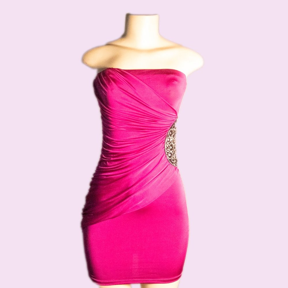 ipona collection tube-top dress